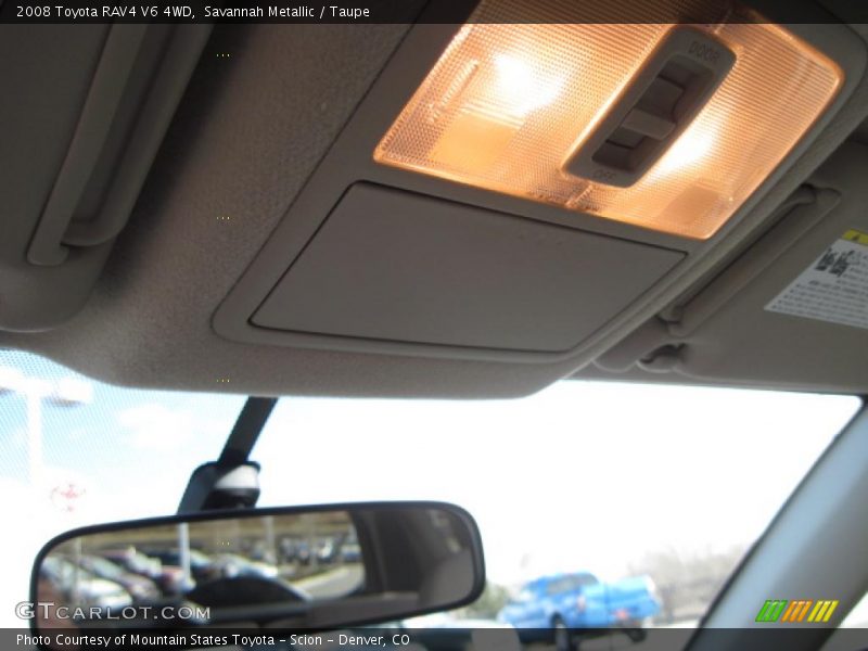 Savannah Metallic / Taupe 2008 Toyota RAV4 V6 4WD