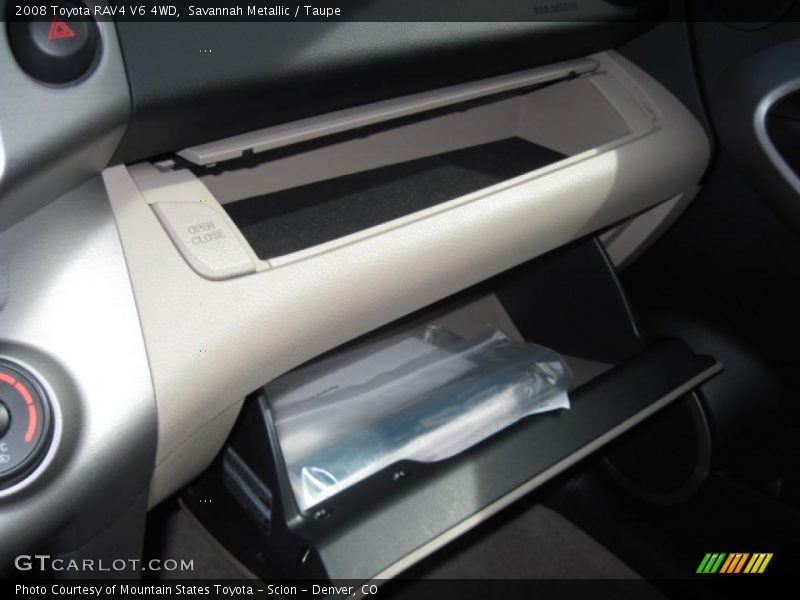 Savannah Metallic / Taupe 2008 Toyota RAV4 V6 4WD