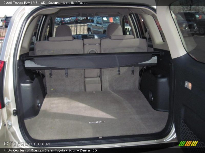 Savannah Metallic / Taupe 2008 Toyota RAV4 V6 4WD