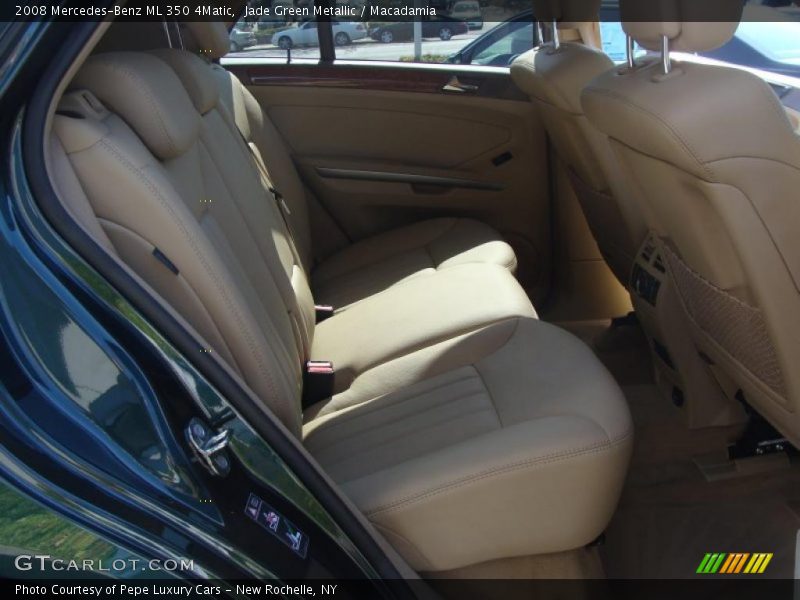 Jade Green Metallic / Macadamia 2008 Mercedes-Benz ML 350 4Matic