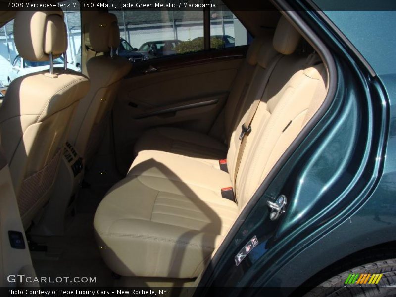 Jade Green Metallic / Macadamia 2008 Mercedes-Benz ML 350 4Matic