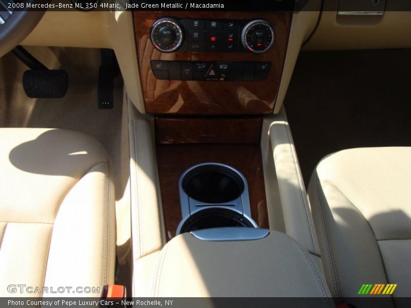 Jade Green Metallic / Macadamia 2008 Mercedes-Benz ML 350 4Matic