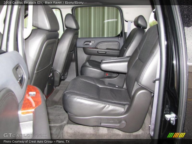 Black Raven / Ebony/Ebony 2009 Cadillac Escalade ESV