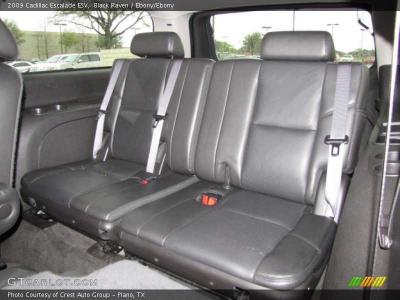 Black Raven / Ebony/Ebony 2009 Cadillac Escalade ESV