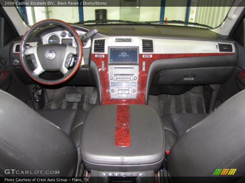 Black Raven / Ebony/Ebony 2009 Cadillac Escalade ESV