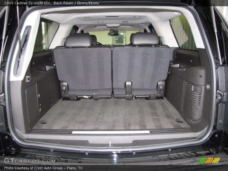 Black Raven / Ebony/Ebony 2009 Cadillac Escalade ESV