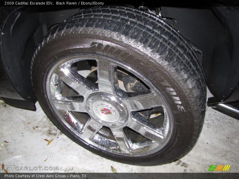 Black Raven / Ebony/Ebony 2009 Cadillac Escalade ESV