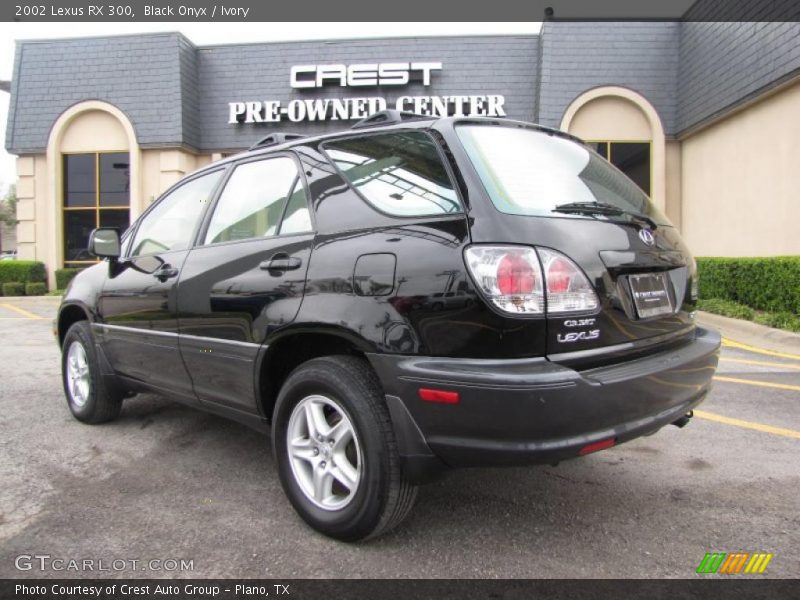 Black Onyx / Ivory 2002 Lexus RX 300