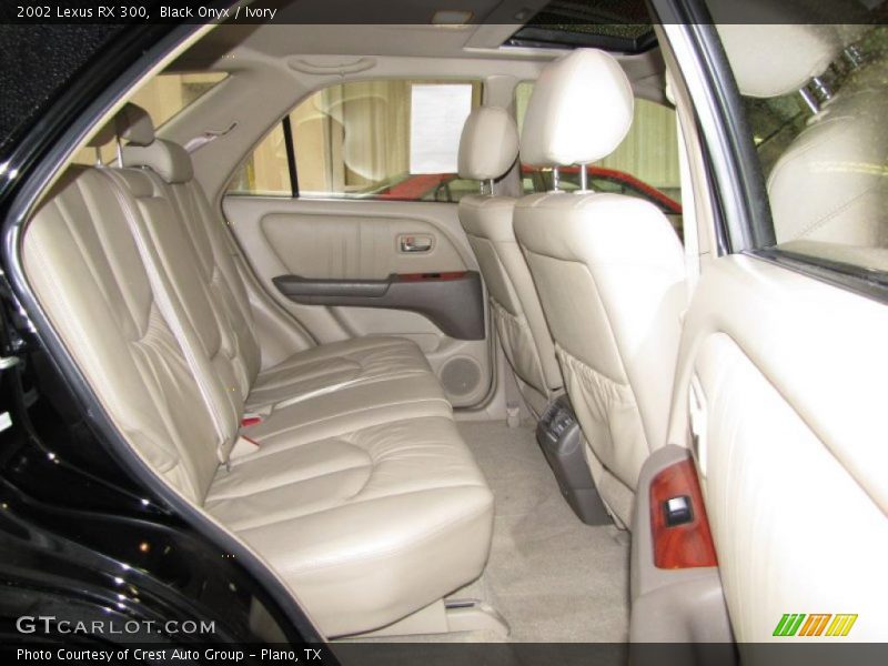 Black Onyx / Ivory 2002 Lexus RX 300