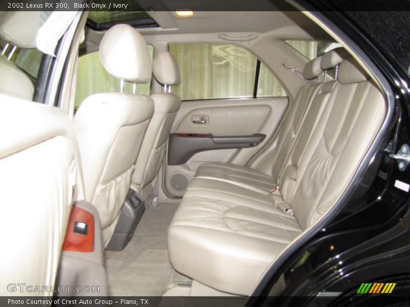 Black Onyx / Ivory 2002 Lexus RX 300