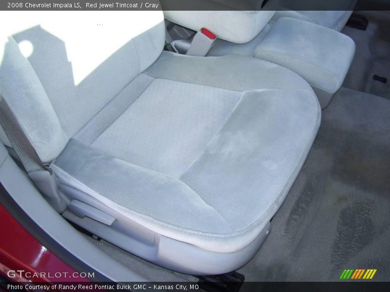 Red Jewel Tintcoat / Gray 2008 Chevrolet Impala LS
