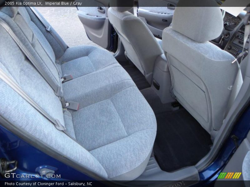 Imperial Blue / Gray 2005 Kia Optima LX