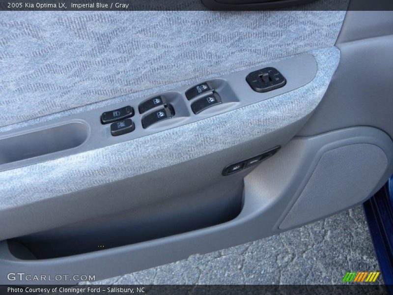 Imperial Blue / Gray 2005 Kia Optima LX