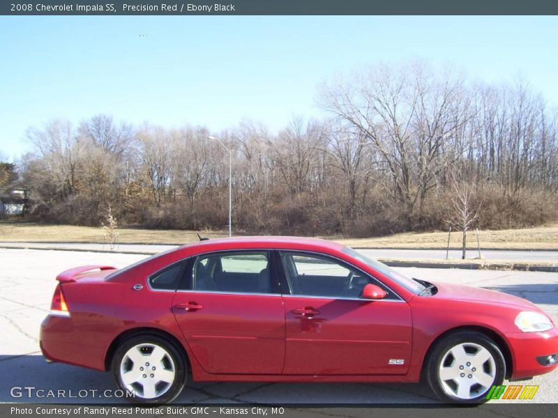 Precision Red / Ebony Black 2008 Chevrolet Impala SS