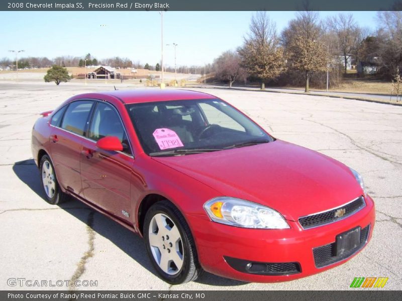 Precision Red / Ebony Black 2008 Chevrolet Impala SS