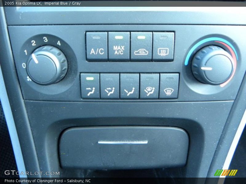 Imperial Blue / Gray 2005 Kia Optima LX