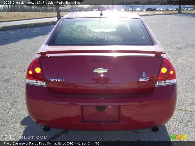 Precision Red / Ebony Black 2008 Chevrolet Impala SS