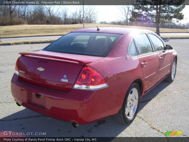 Precision Red / Ebony Black 2008 Chevrolet Impala SS