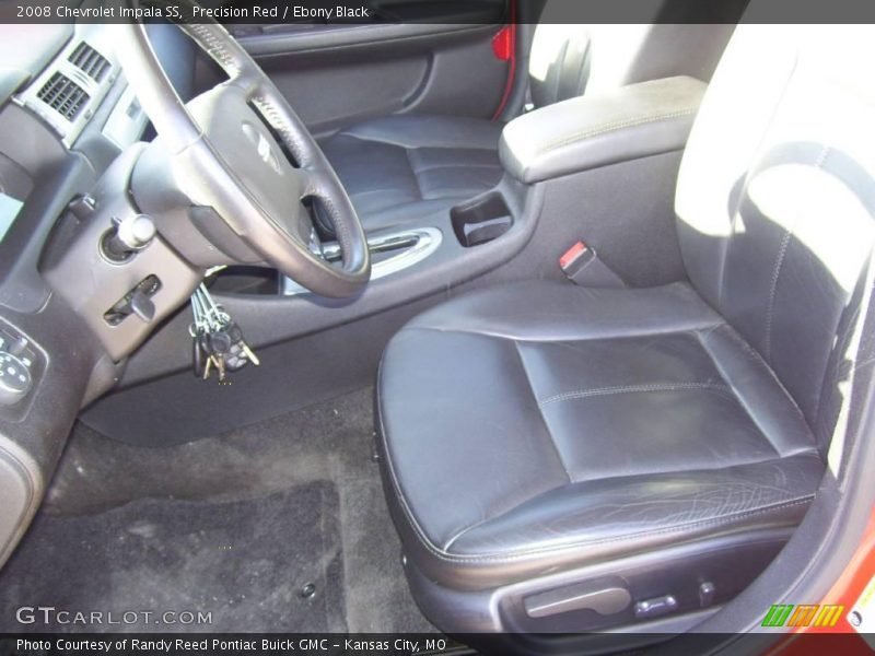 Precision Red / Ebony Black 2008 Chevrolet Impala SS