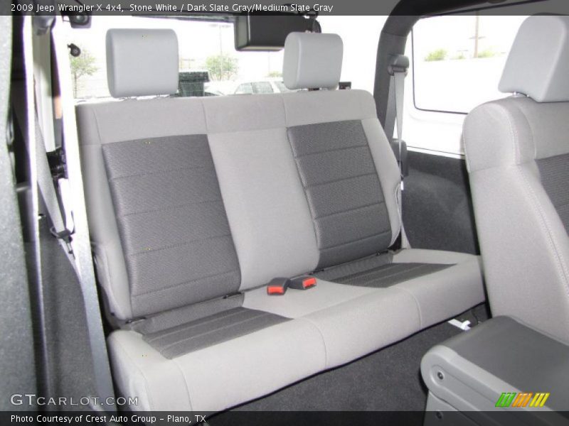 Stone White / Dark Slate Gray/Medium Slate Gray 2009 Jeep Wrangler X 4x4