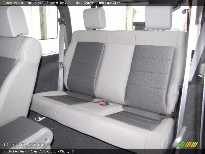 Stone White / Dark Slate Gray/Medium Slate Gray 2009 Jeep Wrangler X 4x4