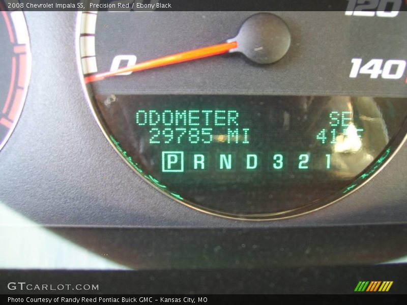 Precision Red / Ebony Black 2008 Chevrolet Impala SS