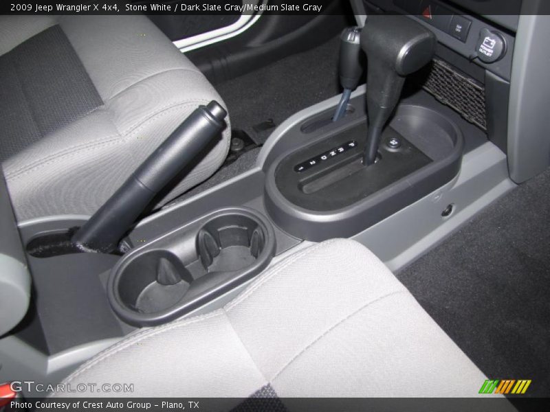Stone White / Dark Slate Gray/Medium Slate Gray 2009 Jeep Wrangler X 4x4