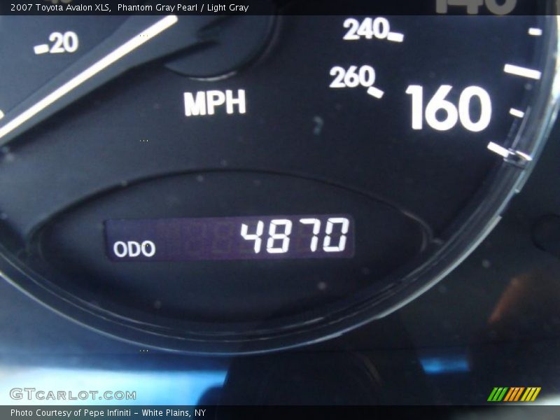 Phantom Gray Pearl / Light Gray 2007 Toyota Avalon XLS