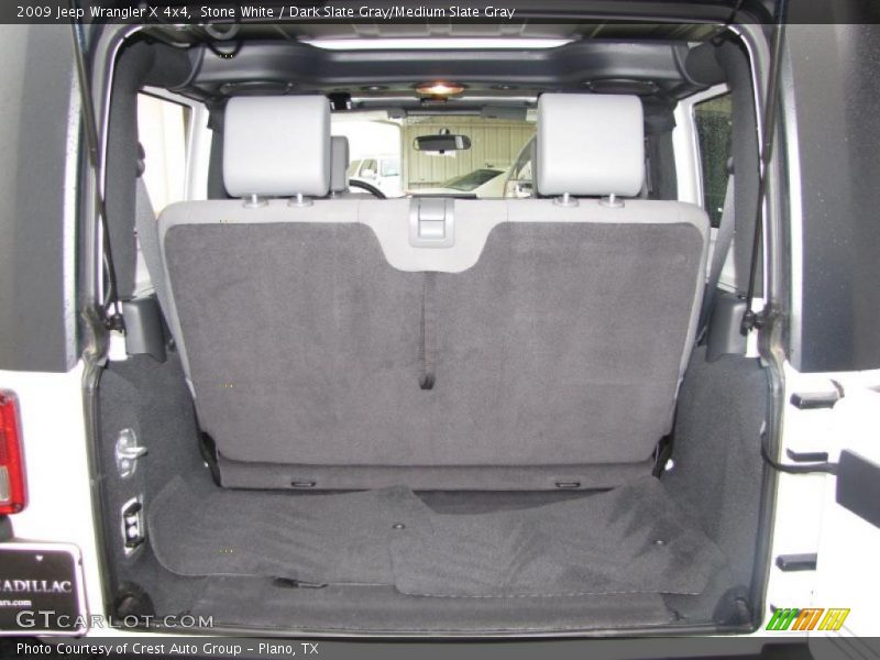 Stone White / Dark Slate Gray/Medium Slate Gray 2009 Jeep Wrangler X 4x4