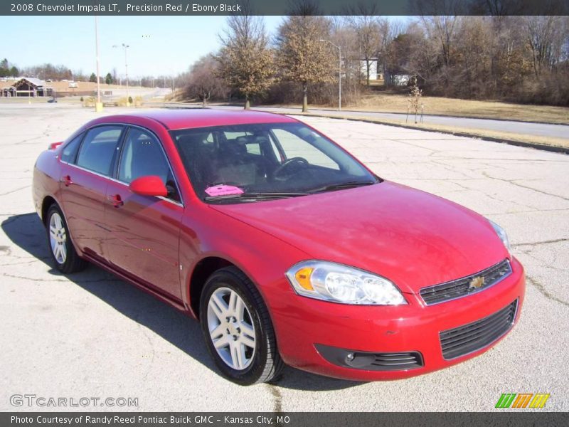 Precision Red / Ebony Black 2008 Chevrolet Impala LT