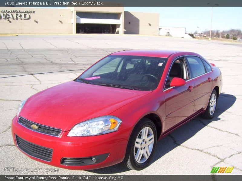 Precision Red / Ebony Black 2008 Chevrolet Impala LT
