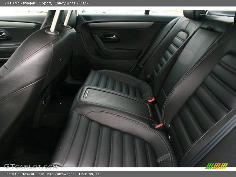 Candy White / Black 2010 Volkswagen CC Sport