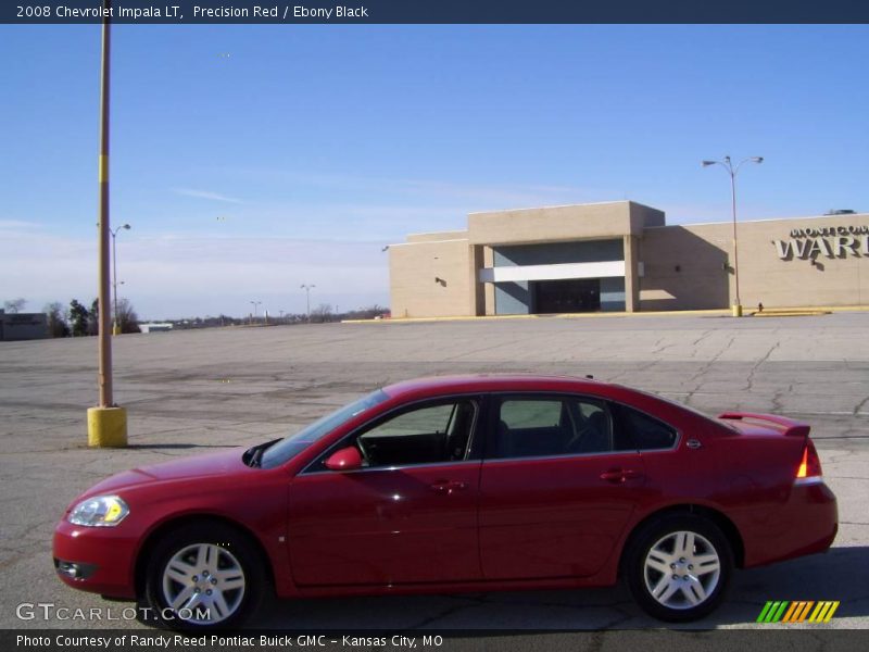 Precision Red / Ebony Black 2008 Chevrolet Impala LT
