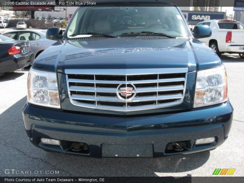 Rip Tide Blue / Shale 2006 Cadillac Escalade AWD