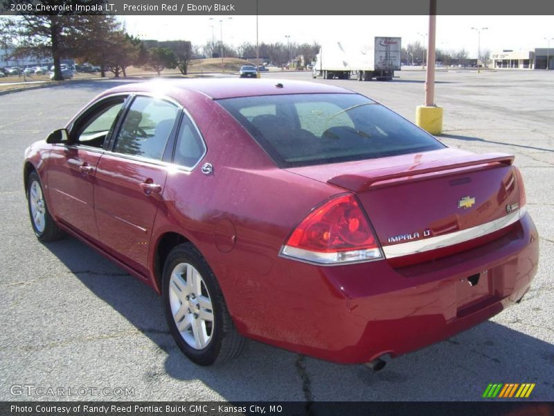 Precision Red / Ebony Black 2008 Chevrolet Impala LT
