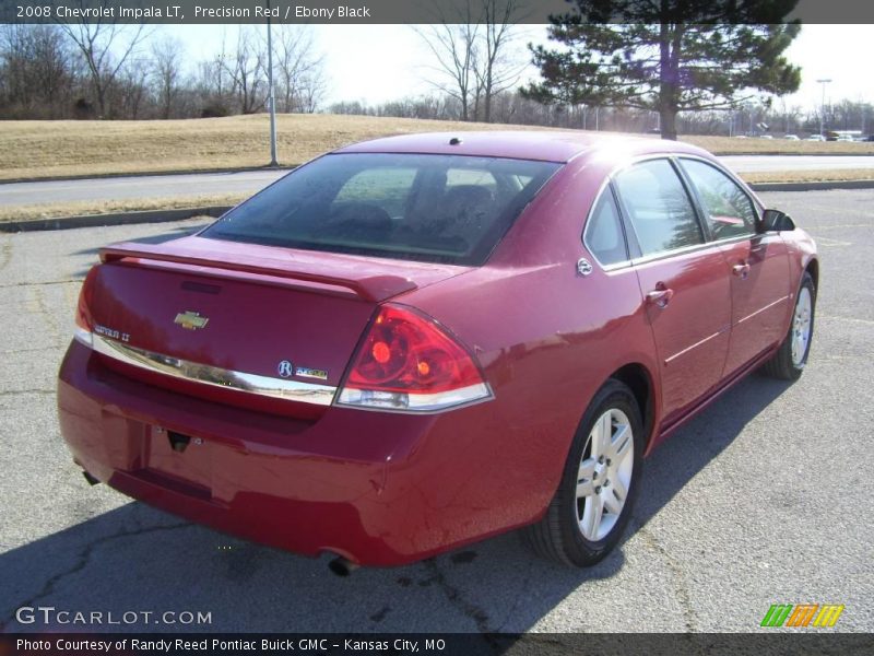 Precision Red / Ebony Black 2008 Chevrolet Impala LT