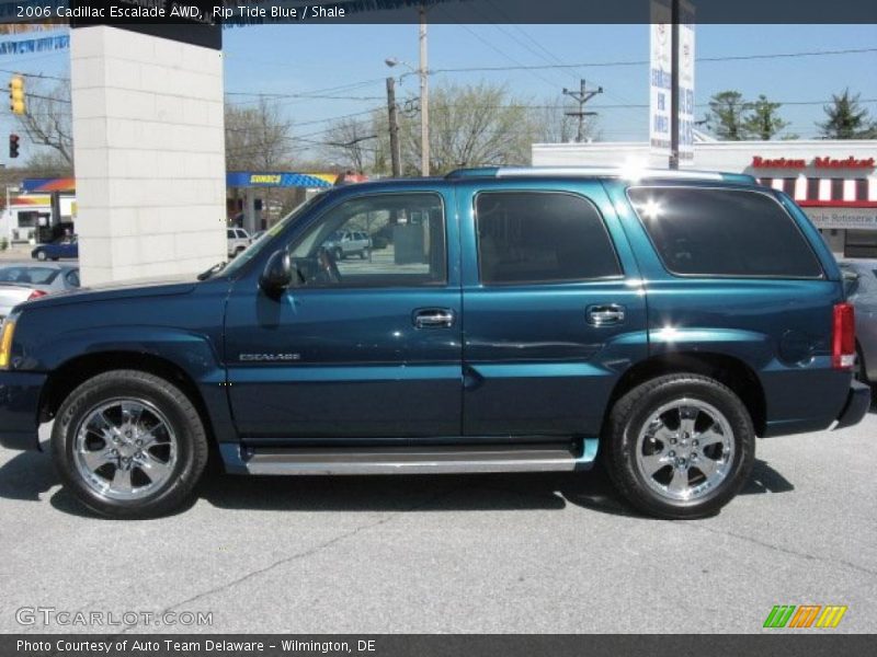 Rip Tide Blue / Shale 2006 Cadillac Escalade AWD