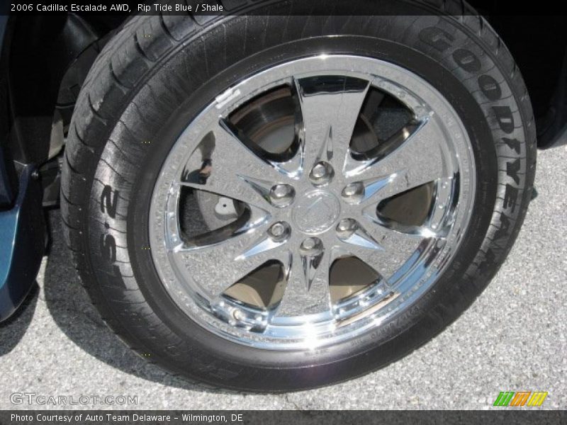 Rip Tide Blue / Shale 2006 Cadillac Escalade AWD