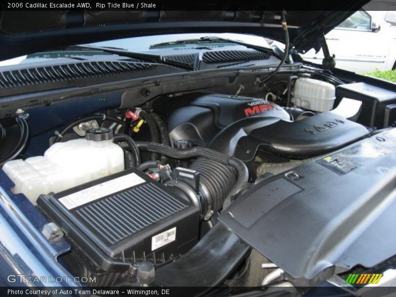 Rip Tide Blue / Shale 2006 Cadillac Escalade AWD