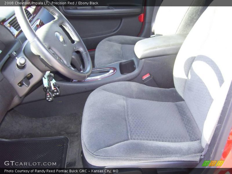 Precision Red / Ebony Black 2008 Chevrolet Impala LT