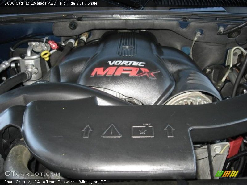 Rip Tide Blue / Shale 2006 Cadillac Escalade AWD