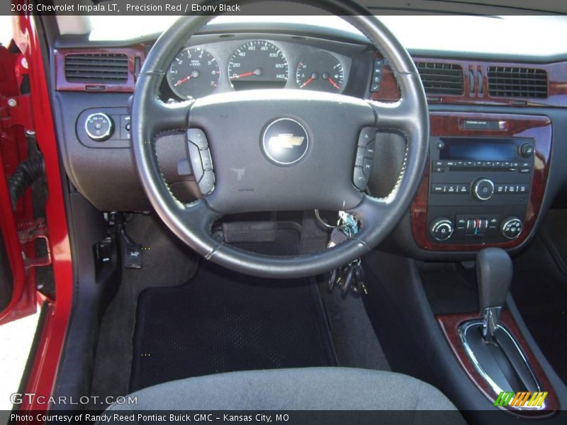 Precision Red / Ebony Black 2008 Chevrolet Impala LT