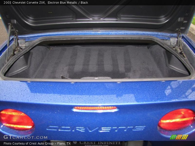 Electron Blue Metallic / Black 2003 Chevrolet Corvette Z06