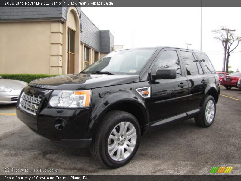 Santorini Black Pearl / Alpaca Beige 2008 Land Rover LR2 SE