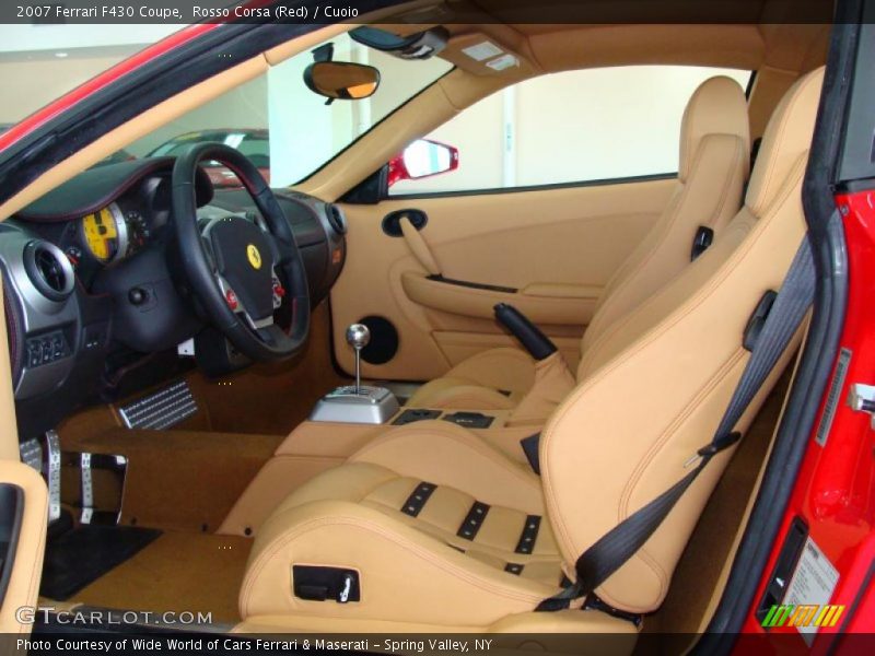 Rosso Corsa (Red) / Cuoio 2007 Ferrari F430 Coupe