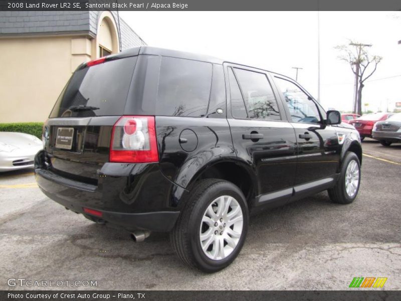 Santorini Black Pearl / Alpaca Beige 2008 Land Rover LR2 SE