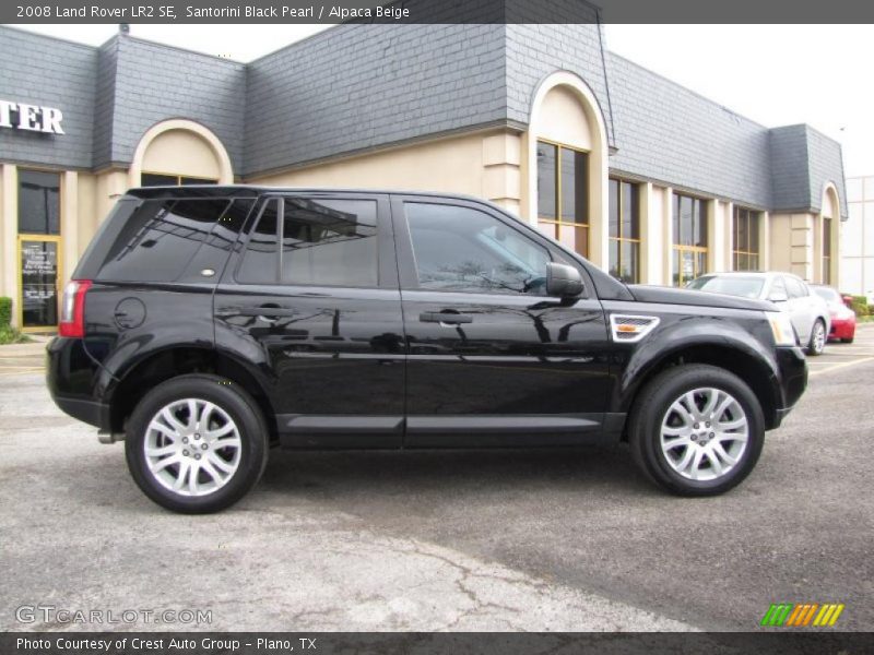 Santorini Black Pearl / Alpaca Beige 2008 Land Rover LR2 SE