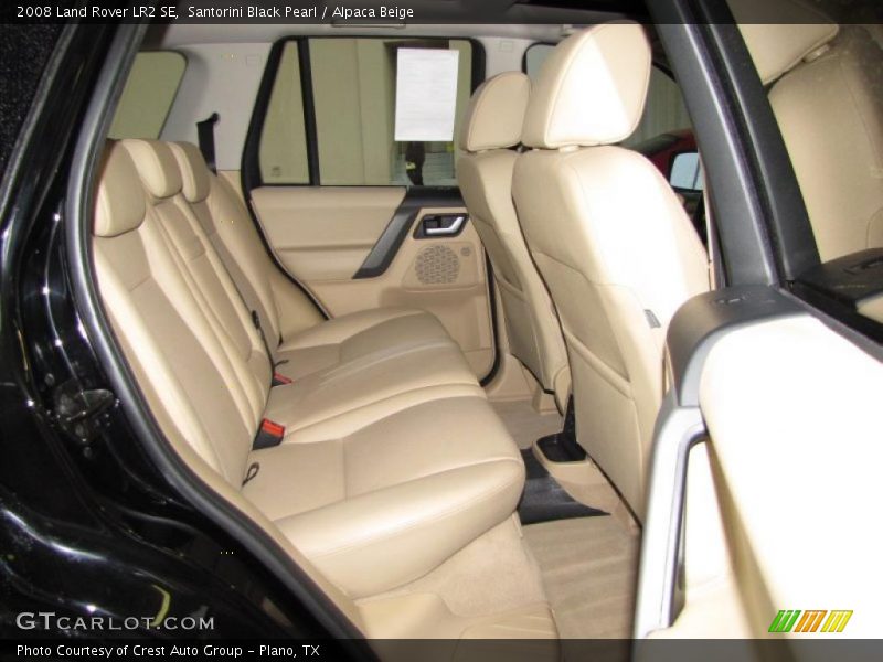 Santorini Black Pearl / Alpaca Beige 2008 Land Rover LR2 SE