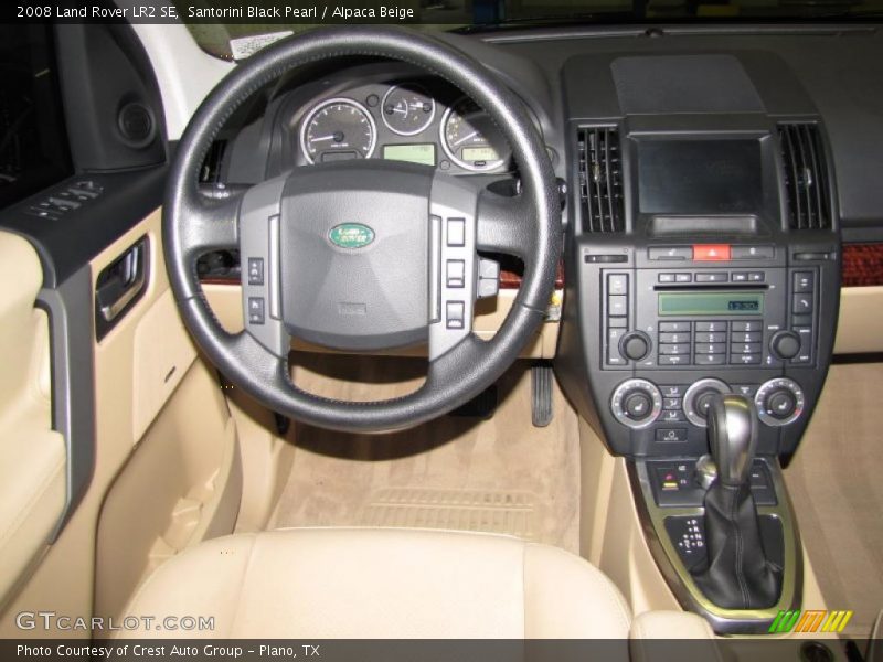 Santorini Black Pearl / Alpaca Beige 2008 Land Rover LR2 SE