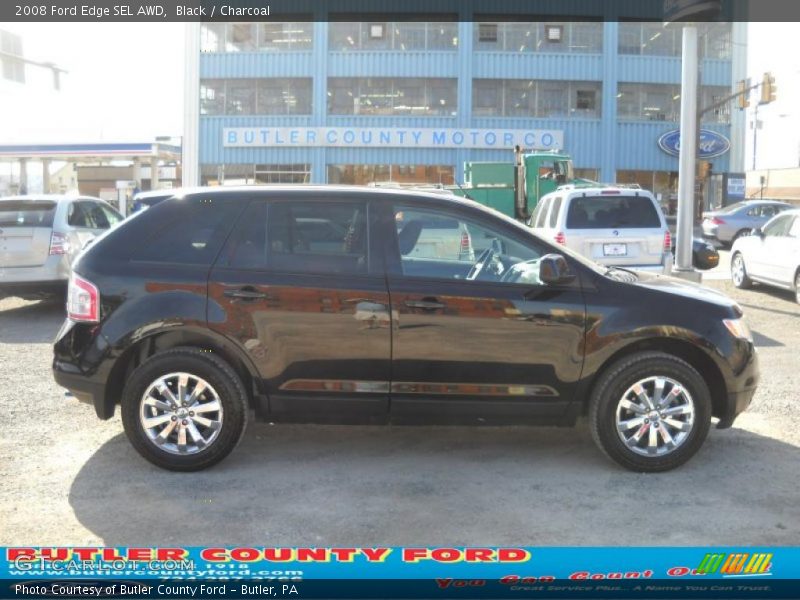 Black / Charcoal 2008 Ford Edge SEL AWD